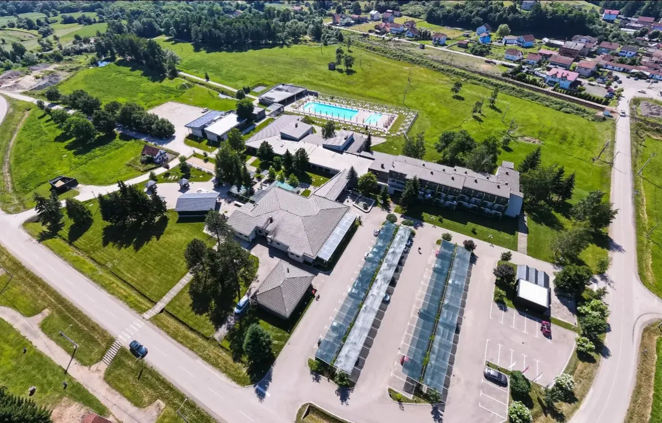 Pogled iz vazduha na kompleks Banje Kulaši